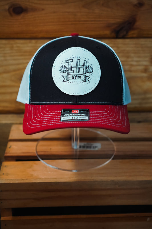 Iron House Classic Badge Trucker – Red/Black