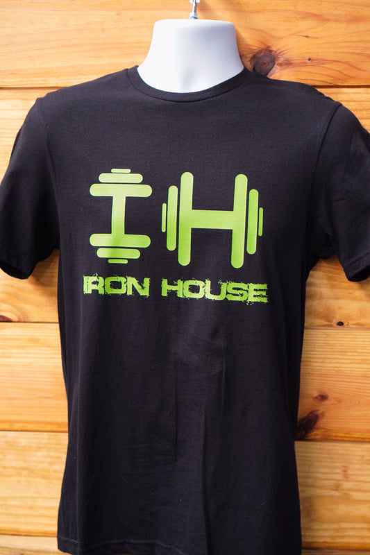 Iron House Signature Tee – Black / Neon